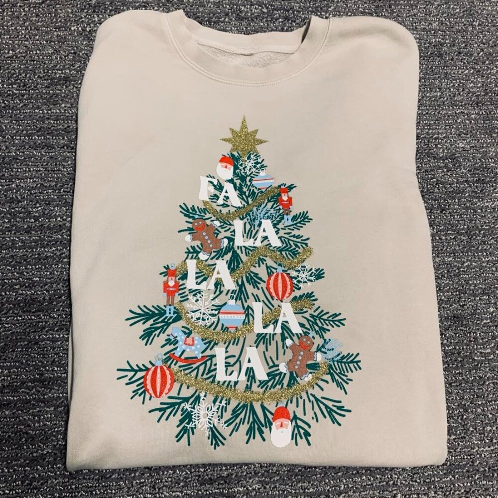 Living Fully - Mallory Ervin - Fa La La Sweatshirt